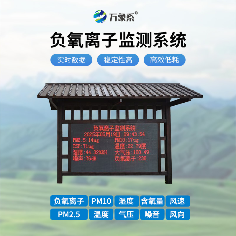 景區負氧離子監測儀器